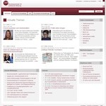 screenshot intranet startseite