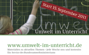 "Visitenkarte" Umwelt im Unterricht